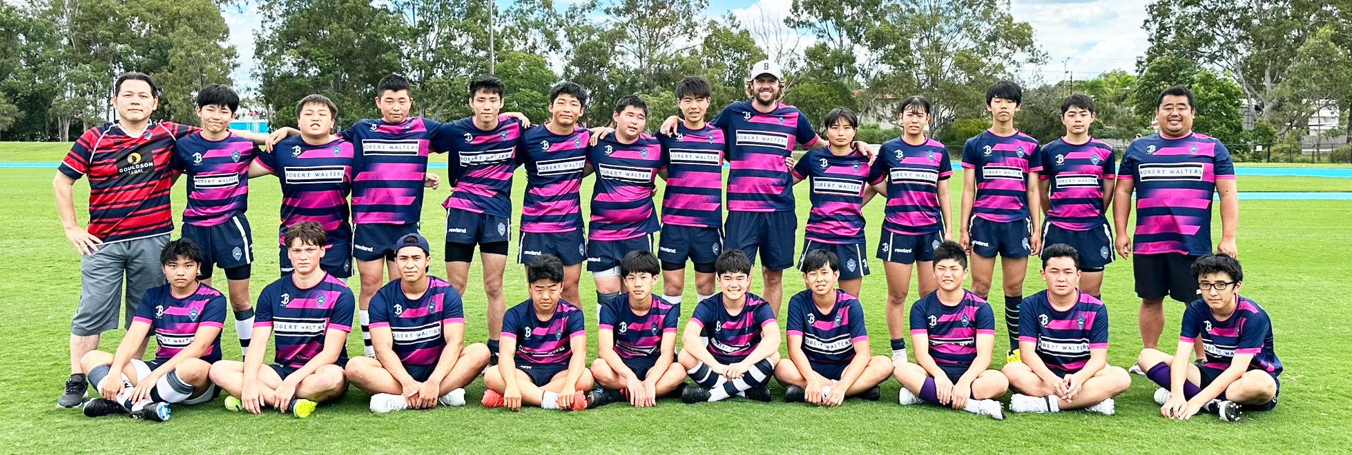 2024年 第1回オーストラリア・ブリスベンラグビーアカデミー参加者